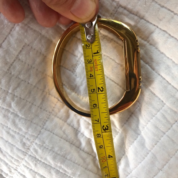 Tory Burch Gold Tone Fitbit bracelet watch band - Picture 6 of 8